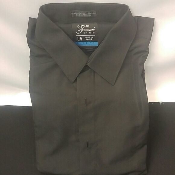 MEN'S SLIM FIT MICROFIBER  SHIRT BY FORMAL SHIRTS - Picture 1 of 5